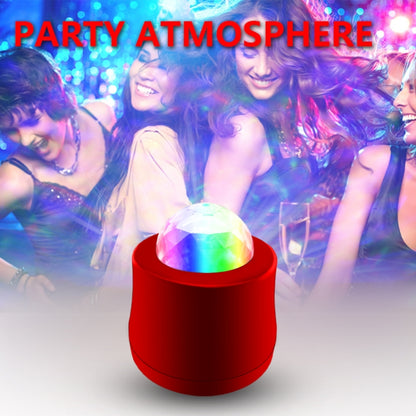 D75 4W The Fifth Generation Fantasy USB Charging Colorful Changing Crystal Magic Ball Stage Light LED DJ Atmosphere Light with Remote Control for Car, Disco DJ, KTV Club, Bar, Wedding, Home Party, DC 5V - Atmosphere lights by PMC Jewellery | Online Shopping South Africa | PMC Jewellery | Buy Now Pay Later Mobicred