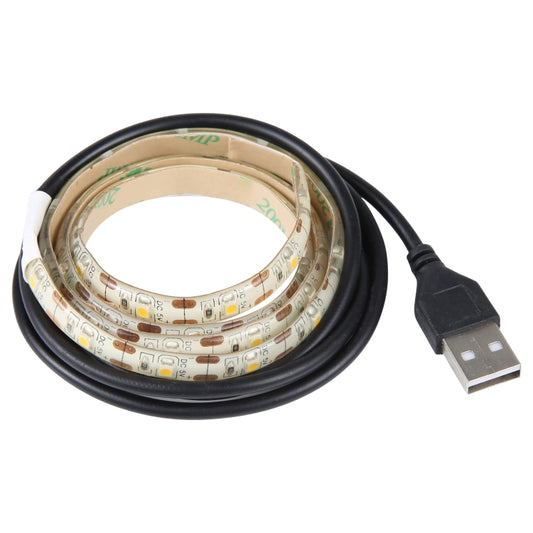 USB 2835 SMD LED Warm Light Waterproof Epoxy Rope Light, DC 5V, Length: 50cm - Epoxy Waterproof Light by PMC Jewellery | Online Shopping South Africa | PMC Jewellery | Buy Now Pay Later Mobicred