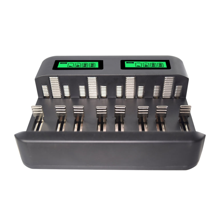 5V 2A USB 8 Slot Battery Charger for AA & AAA & C / D Battery, with LCD Display - Charger & Converter by PMC Jewellery | Online Shopping South Africa | PMC Jewellery