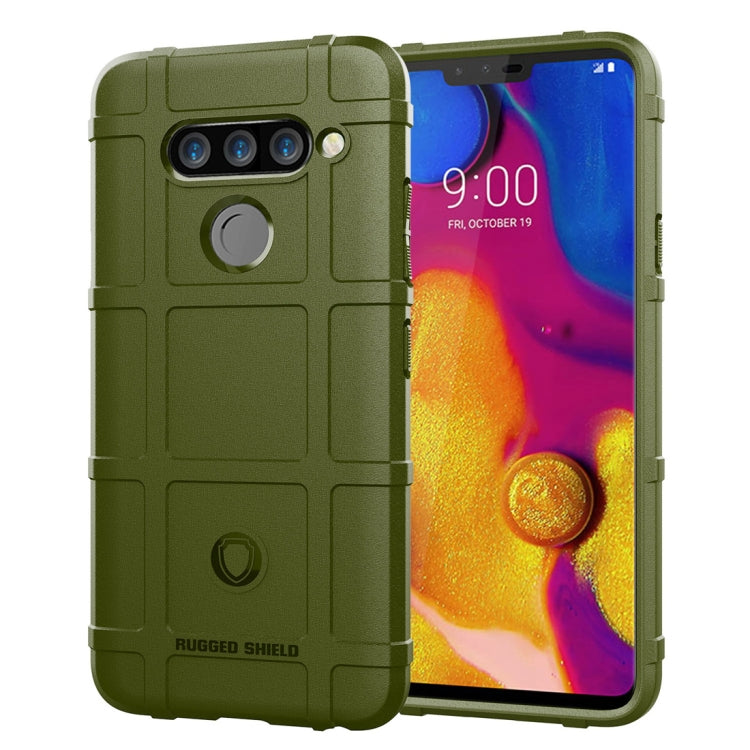 Full Coverage Shockproof TPU Case for LG V40 ThinQ (Green) - LG by PMC TechLife | Online Shopping South Africa | PMC TechLife