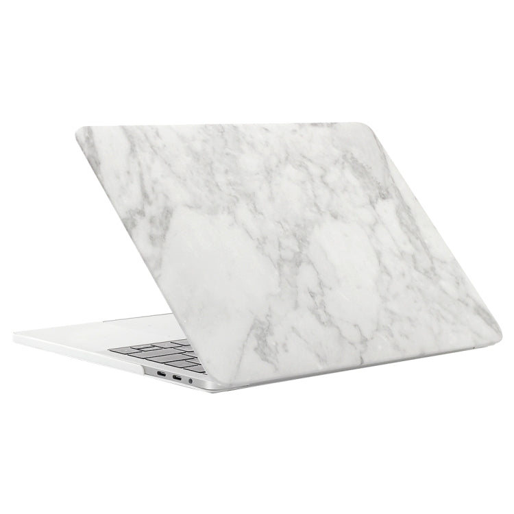 For 2016 New Macbook Pro 13.3 inch A1706 & A1708 White Grey Texture Marble Pattern Laptop Water Decals PC Protective Case - MacBook Pro Cases by PMC Jewellery | Online Shopping South Africa | PMC Jewellery | Buy Now Pay Later Mobicred