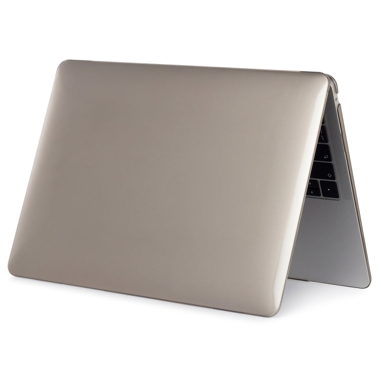 For MacBook Air 13.3 inch A1932 2018 & A2179 2020 & A2337 Laptop Crystal Style Protective Case(Grey) - MacBook Air Cases by PMC Jewellery | Online Shopping South Africa | PMC Jewellery | Buy Now Pay Later Mobicred