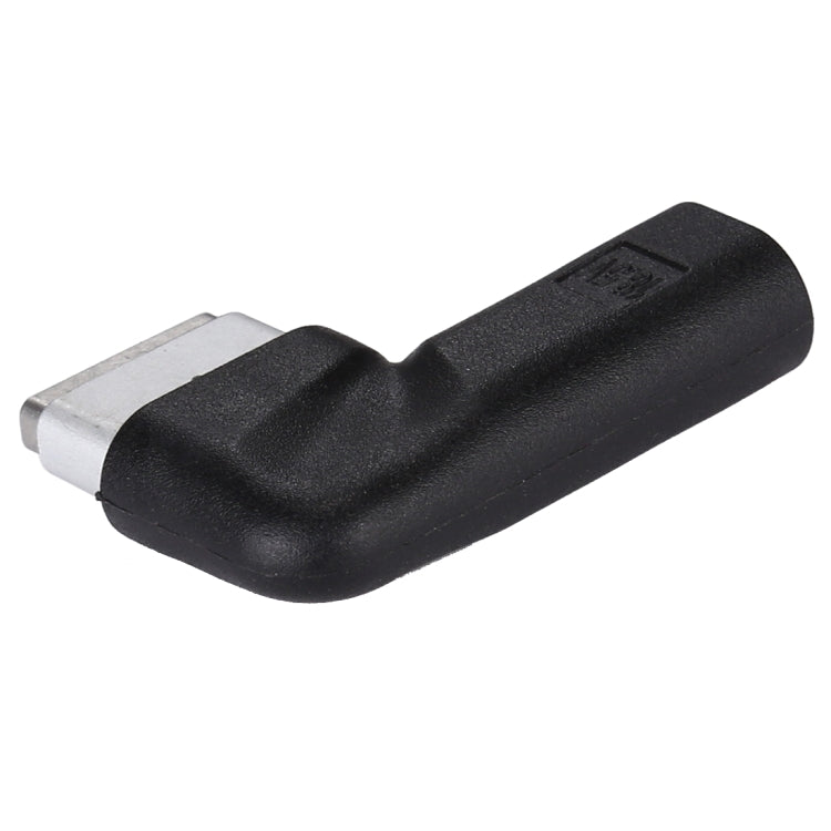 USB-C / Type-C Female to 5 Pin MagSafe 2 (T-Shaped) Male Charge Adapter(Black) - Cable & Adapter by PMC Jewellery | Online Shopping South Africa | PMC Jewellery | Buy Now Pay Later Mobicred