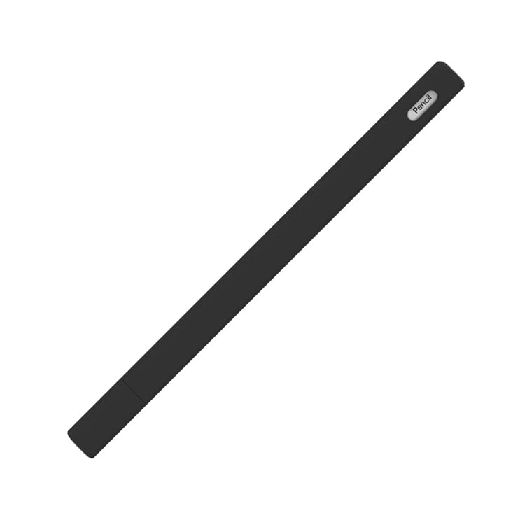 LOVE MEI For Apple Pencil 2 Triangle Shape Stylus Pen Silicone Protective Case Cover(Black) - Pencil Accessories by LOVE MEI | Online Shopping South Africa | PMC TechLife | Buy Now Pay Later Mobicred