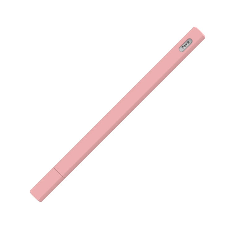 LOVE MEI For Apple Pencil 2 Triangle Shape Stylus Pen Silicone Protective Case Cover(Pink) - Pencil Accessories by LOVE MEI | Online Shopping South Africa | PMC TechLife | Buy Now Pay Later Mobicred