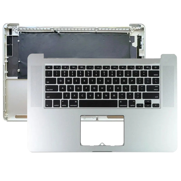 For Macbook Pro 15 A1398 2013 2014 US Keyboard with C Shell (Silver) - Keyboard by PMC TechLife | Online Shopping South Africa | PMC TechLife | Buy Now Pay Later Mobicred