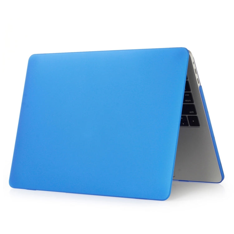 ENKAY Hat-Prince 2 in 1 Frosted Hard Shell Plastic Protective Case + US Version Ultra-thin TPU Keyboard Protector Cover for 2016 New MacBook Pro 13.3 inch without Touchbar (A1708)(Dark Blue) - MacBook Pro Cases by ENKAY | Online Shopping South Africa | PMC Jewellery | Buy Now Pay Later Mobicred