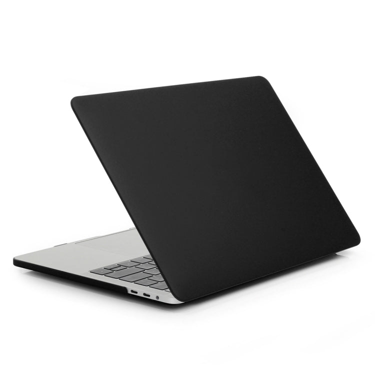 ENKAY Hat-Prince 2 in 1 Frosted Hard Shell Plastic Protective Case + US Version Ultra-thin TPU Keyboard Protector Cover for 2016 New MacBook Pro 15.4 inch with Touchbar (A1707)(Black) - MacBook Pro Cases by ENKAY | Online Shopping South Africa | PMC Jewellery | Buy Now Pay Later Mobicred