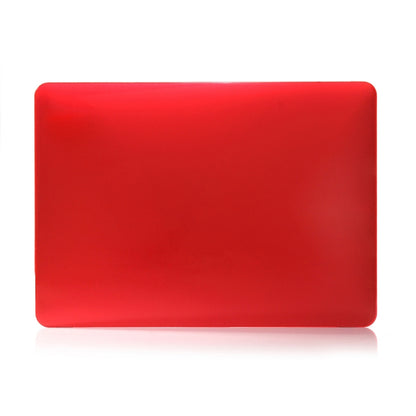 ENKAY Hat-Prince 2 in 1 Crystal Hard Shell Plastic Protective Case + US Version Ultra-thin TPU Keyboard Protector Cover for 2016 New MacBook Pro 13.3 inch with Touchbar (A1706)(Red) - MacBook Pro Cases by ENKAY | Online Shopping South Africa | PMC Jewellery | Buy Now Pay Later Mobicred