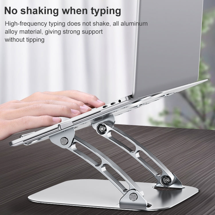 R-JUST HZ08 Two Holes Lifting Adjustable Laptop Holder - MacBook Holder by R-JUST | Online Shopping South Africa | PMC TechLife | Buy Now Pay Later Mobicred