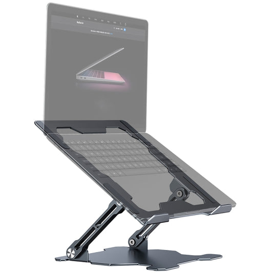 R-JUST HZ09 Mechanical Lifting Adjustable Laptop Holder (Grey) - MacBook Holder by R-JUST | Online Shopping South Africa | PMC Jewellery