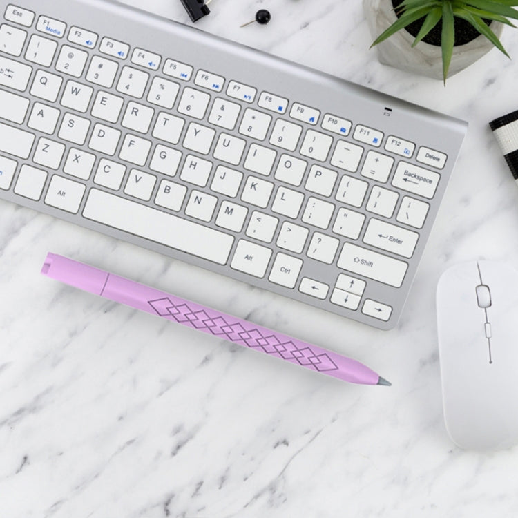 For Apple Pencil (USB-C) Diamond Pattern Silicone Stylus Pen Protective Case (Sky Blue) - Pencil Accessories by PMC Jewellery | Online Shopping South Africa | PMC Jewellery | Buy Now Pay Later Mobicred