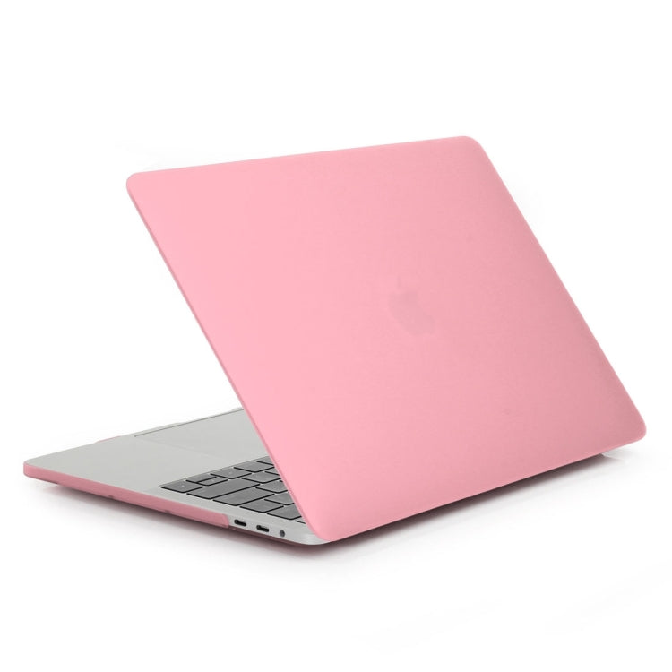 ENKAY Hat-Prince 2 in 1 Frosted Hard Shell Plastic Protective Case + Europe Version Ultra-thin TPU Keyboard Protector Cover for 2016 MacBook Pro 13.3 Inch without Touch Bar (A1708) (Pink) - MacBook Pro Cases by ENKAY | Online Shopping South Africa | PMC Jewellery | Buy Now Pay Later Mobicred