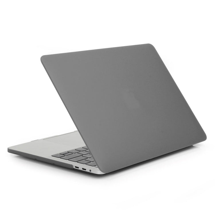 ENKAY Hat-Prince 2 in 1 Frosted Hard Shell Plastic Protective Case + Europe Version Ultra-thin TPU Keyboard Protector Cover for 2016 MacBook Pro 13.3 Inch without Touch Bar (A1708) (Grey) - MacBook Pro Cases by ENKAY | Online Shopping South Africa | PMC Jewellery | Buy Now Pay Later Mobicred