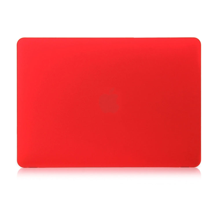 ENKAY Hat-Prince 2 in 1 Frosted Hard Shell Plastic Protective Case + Europe Version Ultra-thin TPU Keyboard Protector Cover for 2016 MacBook Pro 13.3 Inch without Touch Bar (A1708) (Red) - free shipping - PMC Jewellery - Order now!