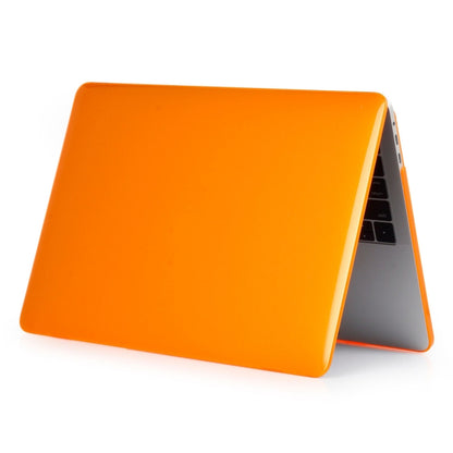 ENKAY Hat-Prince 2 in 1 Crystal Hard Shell Plastic Protective Case + Europe Version Ultra-thin TPU Keyboard Protector Cover for 2016 MacBook Pro 13.3 Inch without Touch Bar (A1708) (Orange) - MacBook Pro Cases by ENKAY | Online Shopping South Africa | PMC Jewellery | Buy Now Pay Later Mobicred