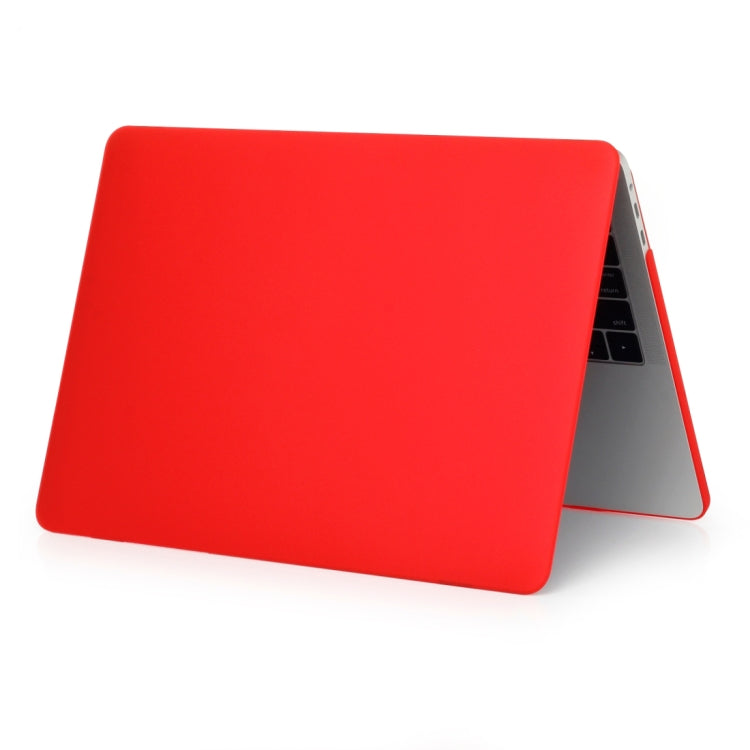 Laptop Frosted Style PC Protective Case for MacBook Pro 15.4 inch A1990 (2018)(Red) - MacBook Pro Cases by PMC Jewellery | Online Shopping South Africa | PMC Jewellery | Buy Now Pay Later Mobicred