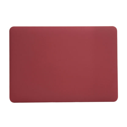 Laptop Frosted Style PC Protective Case for MacBook Pro 15.4 inch A1990 (2018)(Wine Red) - MacBook Pro Cases by PMC Jewellery | Online Shopping South Africa | PMC Jewellery | Buy Now Pay Later Mobicred