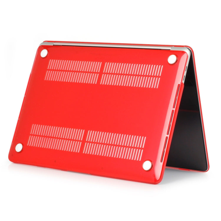 Laptop Crystal Style PC Protective Case for MacBook Pro 13.3 inch A1989 (2018) / A2159 / A2251 / A2289 / A2338(Red) - MacBook Pro Cases by PMC Jewellery | Online Shopping South Africa | PMC Jewellery | Buy Now Pay Later Mobicred