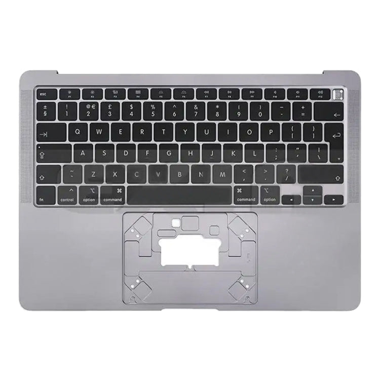 For Macbook Air 13 2020 M1 A2337 C-side Cover + UK Edition Key Board (Black) - Bottom Cover by PMC Jewellery | Online Shopping South Africa | PMC Jewellery