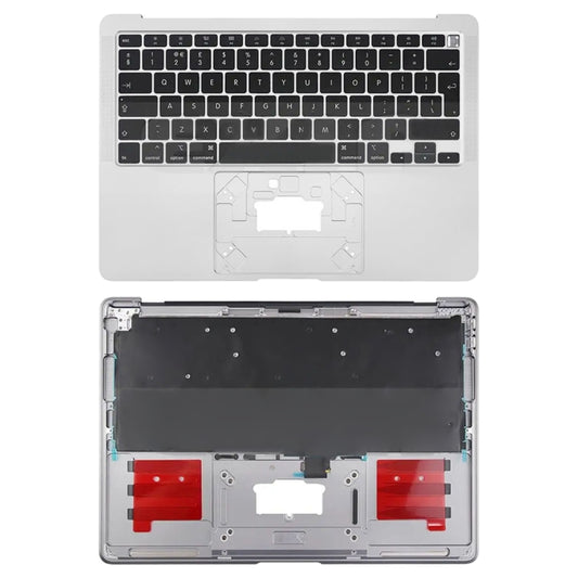 For Macbook Air 13 A2179 2020 C-side Cover + UK Edition Key Board(Silver) - Bottom Cover by PMC Jewellery | Online Shopping South Africa | PMC Jewellery