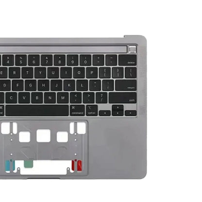 For MacBook Pro Retina 13 inch A2289 2020 C-side Cover + US Edition Key Board (Grey) - Bottom Cover by PMC Jewellery | Online Shopping South Africa | PMC Jewellery