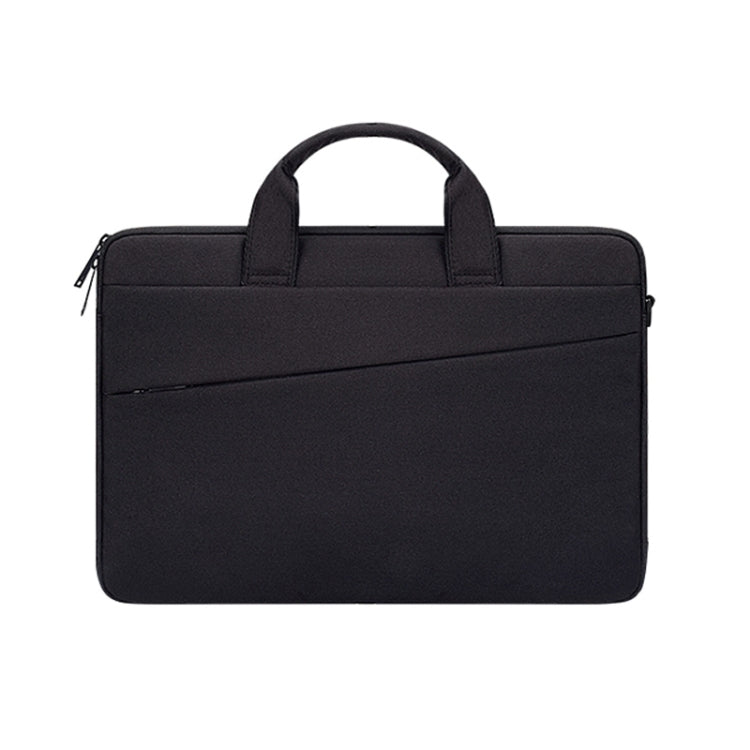 ST03S 15.4 inch Double Side Pockets Wearable Oxford Cloth Soft Handle Portable Laptop Tablet Bag(Black) - 15 inch by PMC Jewellery | Online Shopping South Africa | PMC Jewellery | Buy Now Pay Later Mobicred