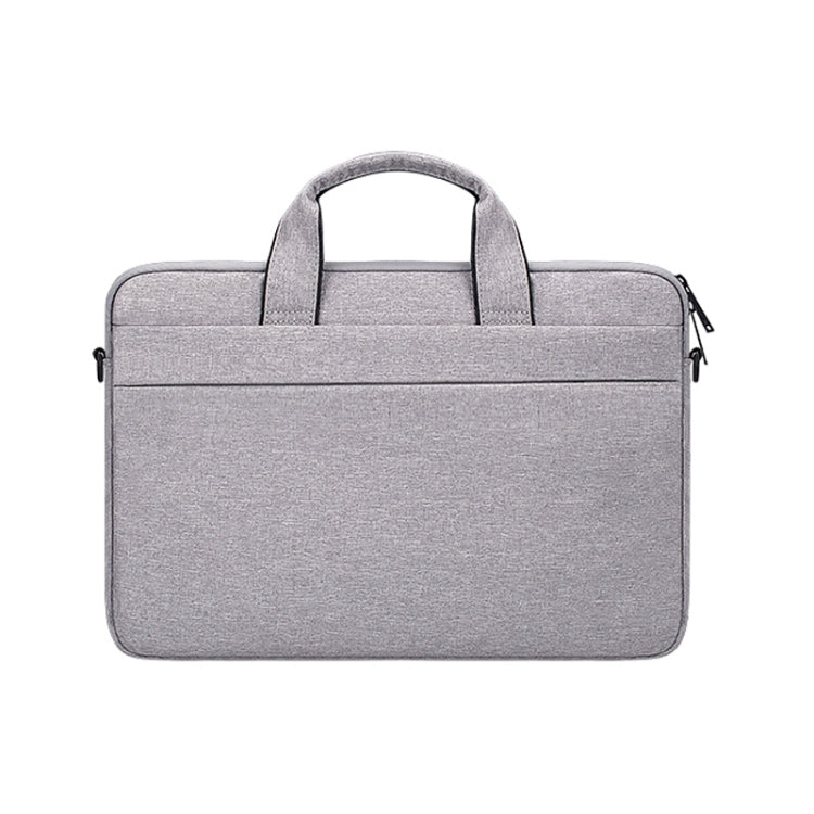 ST03S 15.6 inch Double Side Pockets Wearable Oxford Cloth Soft Handle Portable Laptop Tablet Bag(Grey) - 15.6 - 17 inch by PMC TechLife | Online Shopping South Africa | PMC TechLife | Buy Now Pay Later Mobicred