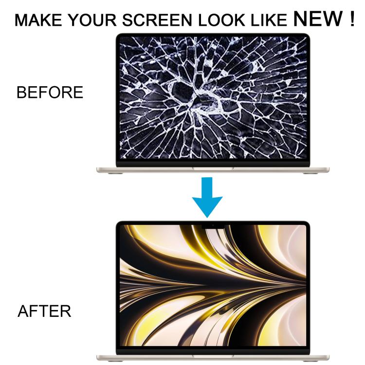 For MacBook Air 13.6 inch A3113 2024 EMC8611 Full LCD Display Screen(Silver) - LCD Screen by PMc TechLife | Online Shopping South Africa | PMc TechLife | Buy Now Pay Later Mobicred