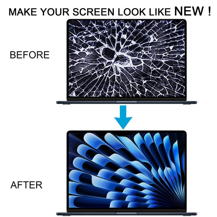 For MacBook Air 15 inch M3 A3114 2024 EMC8612 Full LCD Display Screen(Silver) - LCD Screen by PMc TechLife | Online Shopping South Africa | PMc TechLife | Buy Now Pay Later Mobicred
