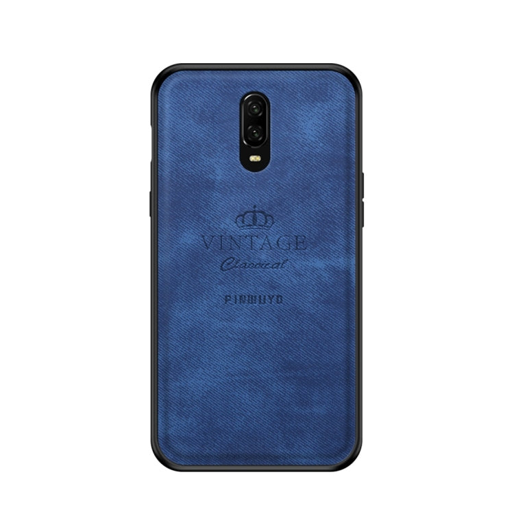 PINWUYO Shockproof Waterproof Full Coverage PC + TPU + Skin Protective Case for One Plus 6T (Blue) - More Brand by PINWUYO | Online Shopping South Africa | PMC Jewellery | Buy Now Pay Later Mobicred