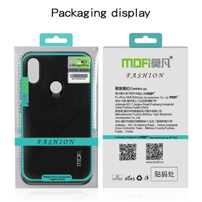 MOFI Shockproof TPU + PC + Cloth Pasted Case for One Plus 6T (Red) - More Brand by MOFI | Online Shopping South Africa | PMC Jewellery | Buy Now Pay Later Mobicred