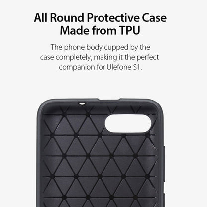 Original Carbon Fibre Texture TPU Protective Case for Ulefone S1(Black) - More Brand by PMC Jewellery | Online Shopping South Africa | PMC Jewellery | Buy Now Pay Later Mobicred