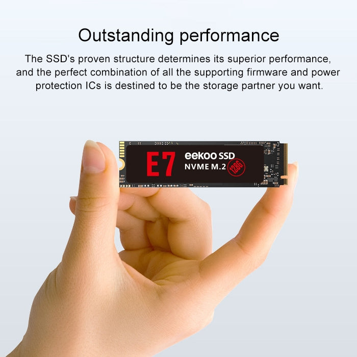 eekoo E7 NVME M.2 PCI-E Interface Solid State Drive for Desktops / Laptops, Capacity: 512GB - External Solid State Drives by eekoo | Online Shopping South Africa | PMC Jewellery | Buy Now Pay Later Mobicred