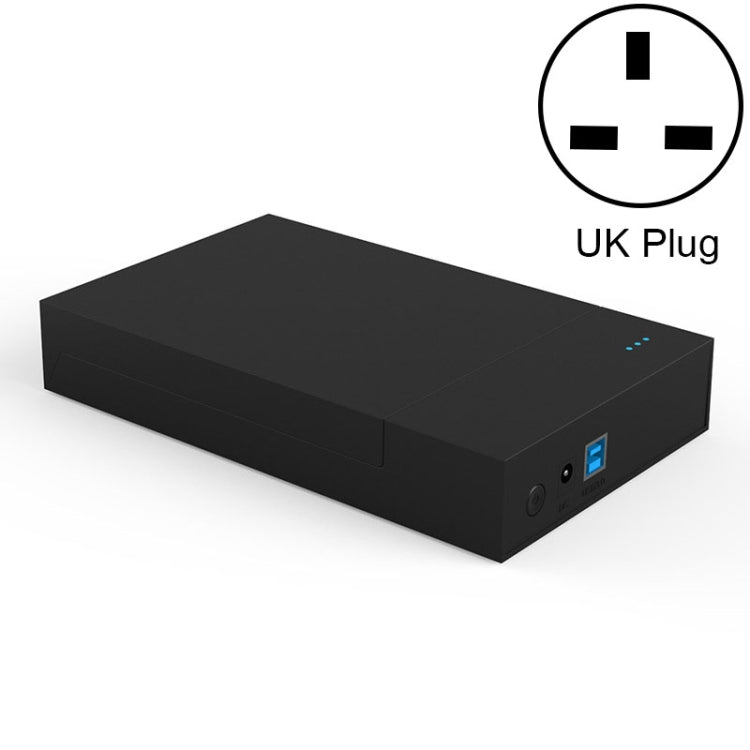 Blueendless 2.5 / 3.5 inch SSD USB 3.0 PC Computer External Solid State Mobile Hard Disk Box Hard Disk Drive (UK Plug) - External Solid State Drives by Blueendless | Online Shopping South Africa | PMC Jewellery | Buy Now Pay Later Mobicred