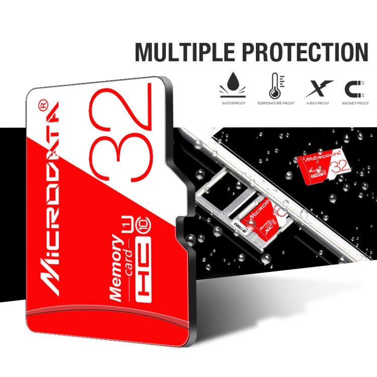 MICRODATA 64GB High Speed U3 Red and White TF(Micro SD) Memory Card - free shipping - PMC TechLife - Order now!