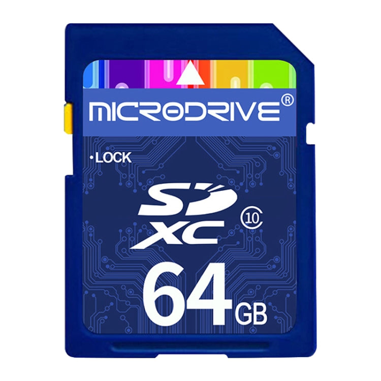 Microdrive 64GB High Speed Class 10 SD Memory Card for All Digital Devices with SD Card Slot - SD Card by PMC TechLife | Online Shopping South Africa | PMC TechLife | Buy Now Pay Later Mobicred