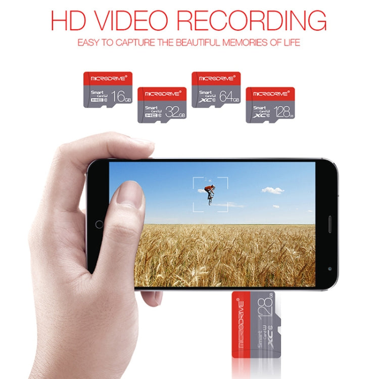 Microdrive 128GB High Speed Class 10 Micro SD(TF) Memory Card - Micro SD Card by PMC Jewellery | Online Shopping South Africa | PMC Jewellery | Buy Now Pay Later Mobicred