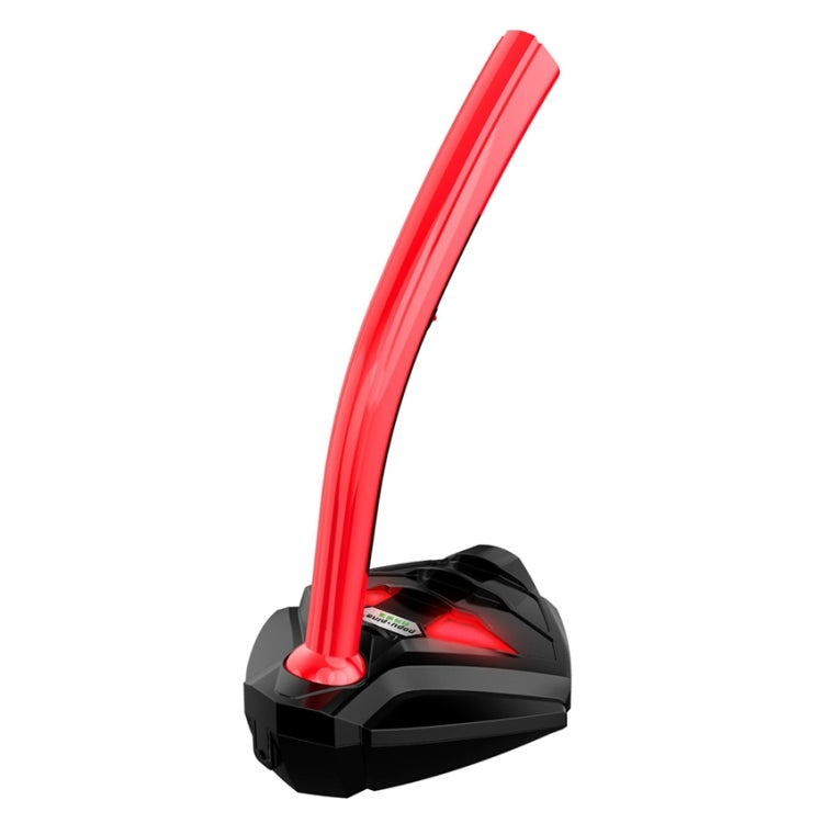 K1 Desktop Omnidirectional USB Wired Mic Condenser Microphone with Phone Holder, Compatible with PC / Mac for Live Broadcast, Show, KTV, etc(Black + Red) - Microphone by PMC TechLife | Online Shopping South Africa | PMC TechLife | Buy Now Pay Later Mobicred