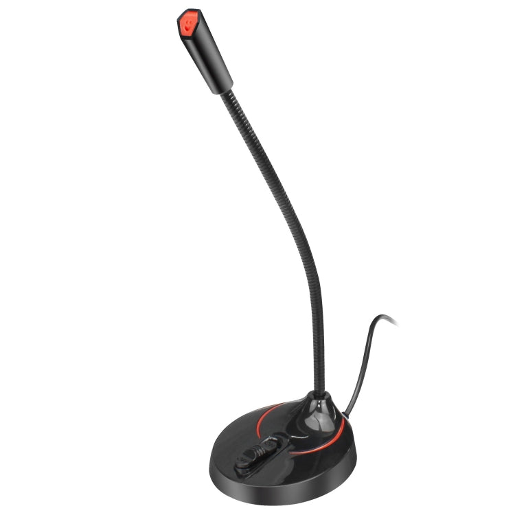 HXSJ F12 360 Degrees Bendable Drive-free USB Computer Microphone, Cable Length: 2.2m - Microphone by HXSJ | Online Shopping South Africa | PMC Jewellery | Buy Now Pay Later Mobicred