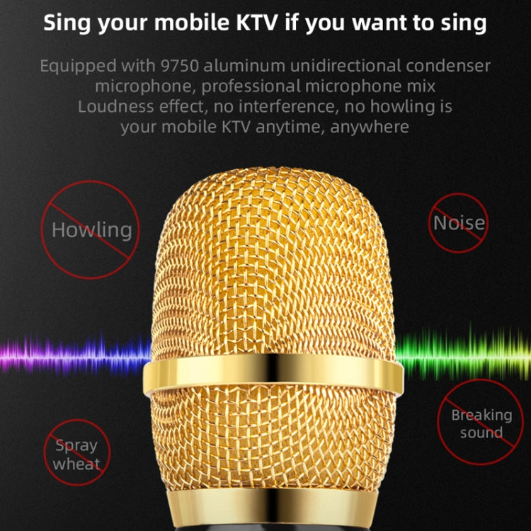 K3 Bluetooth 5.0 Karaoke Live Stereo Sound Wireless Bluetooth Condenser Microphone (Red) - Microphone by PMC Jewellery | Online Shopping South Africa | PMC Jewellery | Buy Now Pay Later Mobicred