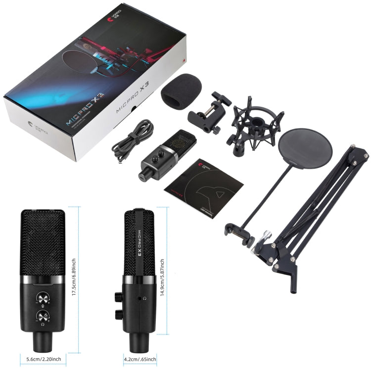 Yanmai X3 USB Recording Microphone Kit - Microphone by Yanmai | Online Shopping South Africa | PMC Jewellery | Buy Now Pay Later Mobicred