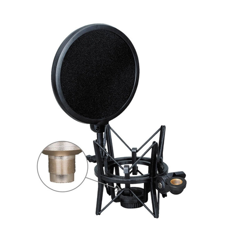 SH-100 Live Microphone ABS Shockproof Bracket (Black) - free shipping - PMC Jewellery - Order now!