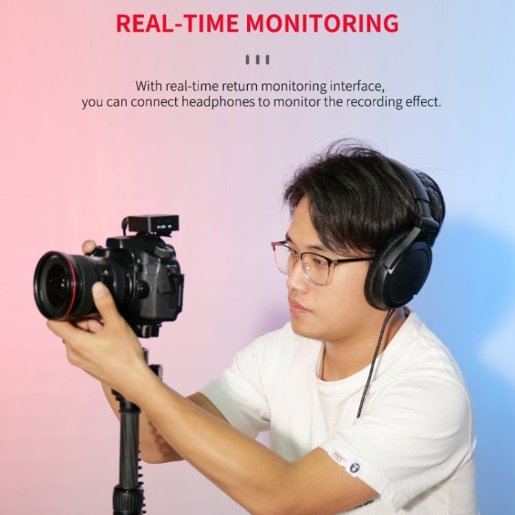 YELANGU MX5S Dual-Channel 2.4GHz Wireless Microphone System with 2 Transmitters and Receiver (Black) - Camera Microphone by YELANGU | Online Shopping South Africa | PMC TechLife | Buy Now Pay Later Mobicred