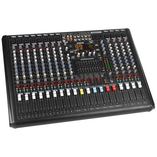 XTUGA B1404FX 14 Channels Bluetooth Audio Mixer Digital DJ Controller Sound Mixing Console (US Plug) - Live Sound Effects Processors by XTUGA | Online Shopping South Africa | PMC Jewellery | Buy Now Pay Later Mobicred