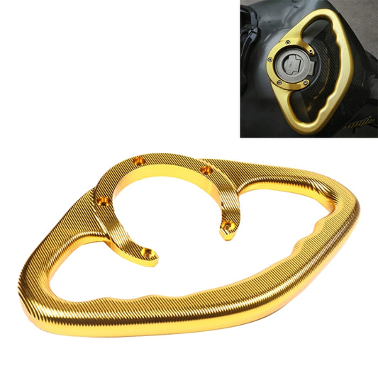 MT07 Modified CNC Fuel Tank Handrail MT09 Universal Fuel Tank Cap Handrail for Yamaha Series(Gold) - Others by PMC Jewellery | Online Shopping South Africa | PMC Jewellery | Buy Now Pay Later Mobicred