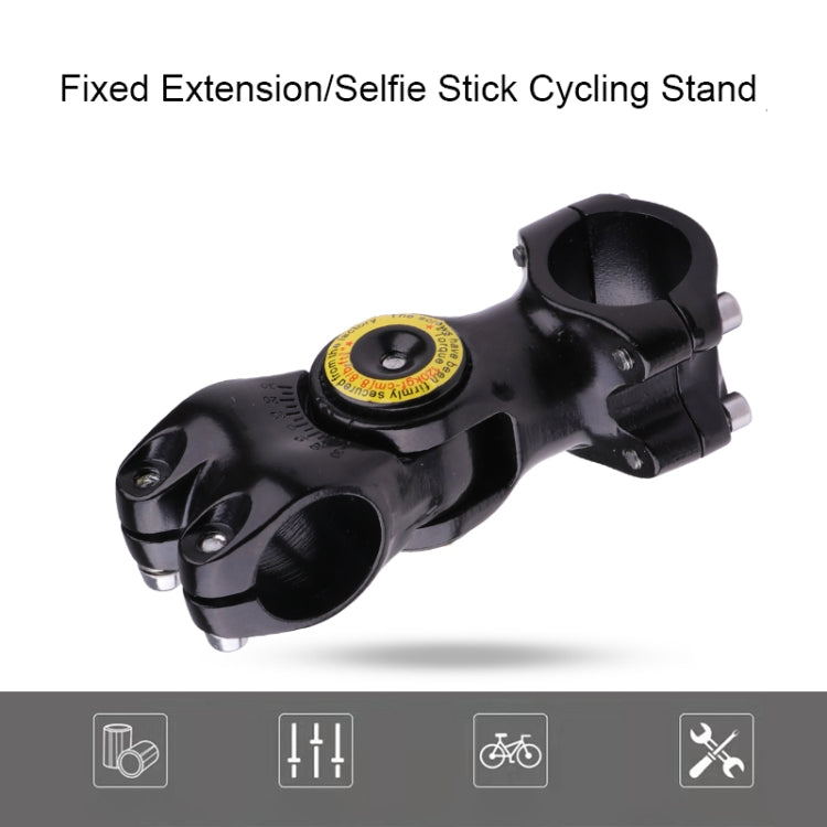 Motorcycle Bicycle Handlebar Fixture Mount Camera Bracket Adapter with Monopod Stand(Black) - Holder by PMC Jewellery | Online Shopping South Africa | PMC Jewellery | Buy Now Pay Later Mobicred