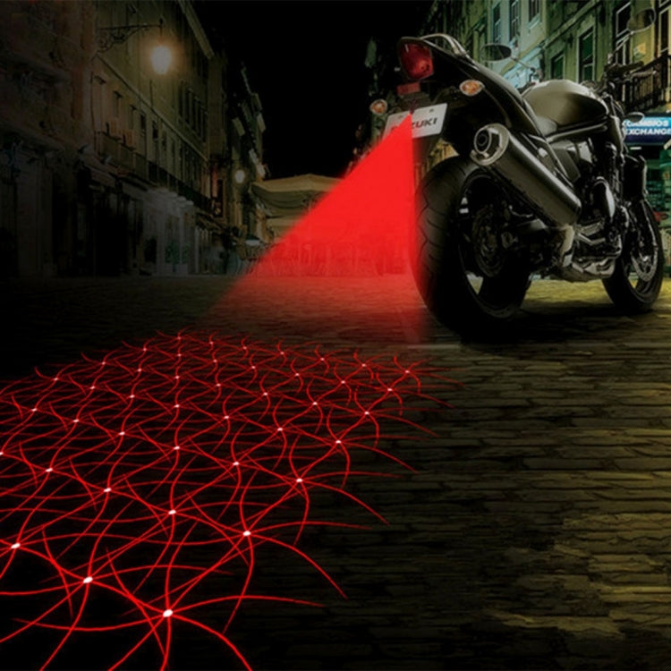 200mW   Red Light  Motorcycle Laser Fog  Lamp,DC 8-36V ,Cable Length;73cm - Fog Lights by PMC Jewellery | Online Shopping South Africa | PMC Jewellery