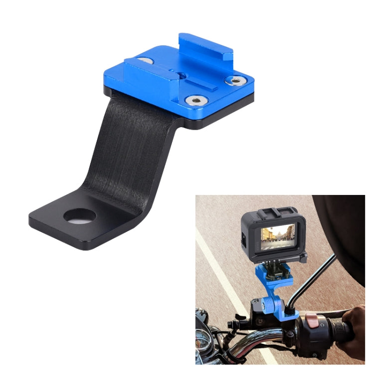 RUIGPRO Motorcycle Handlebar Alloy Phone Bracket for GoPro/ Insta360/DJI OSMO Sport Camera(Blue) - Bicycle Handlebar Mount by PMC Jewellery | Online Shopping South Africa | PMC Jewellery | Buy Now Pay Later Mobicred