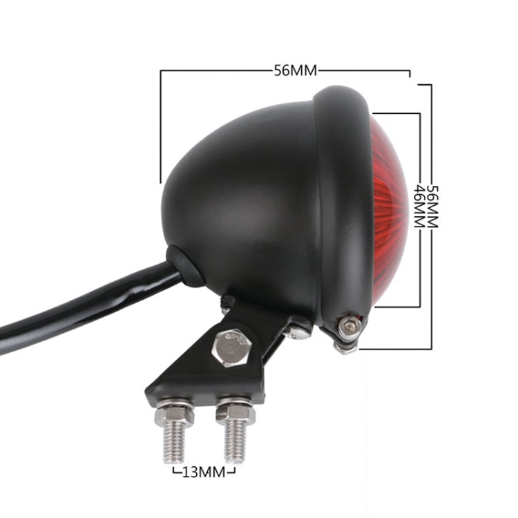 Speedpark 12V Motorcycle Modified Tail Light Brake Light for Harley(Silver+Black) - free shipping - PMC TechLife - Order now!